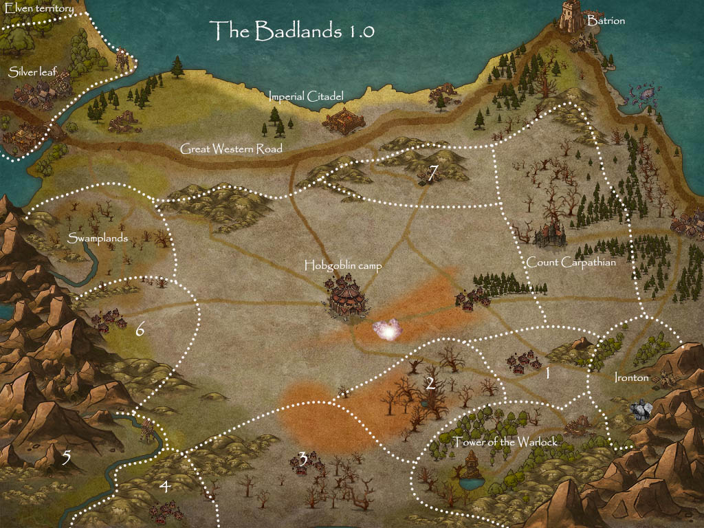 the badlands guardian coordinates